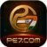 PE7 Game APK download screen showing PE7 login, registration, and mobile gaming interface.